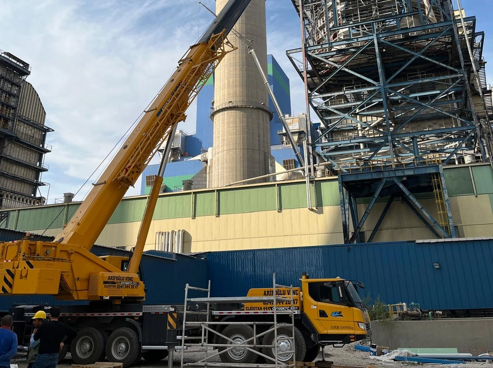 Elbistan Hiyap Vinç Kiralama